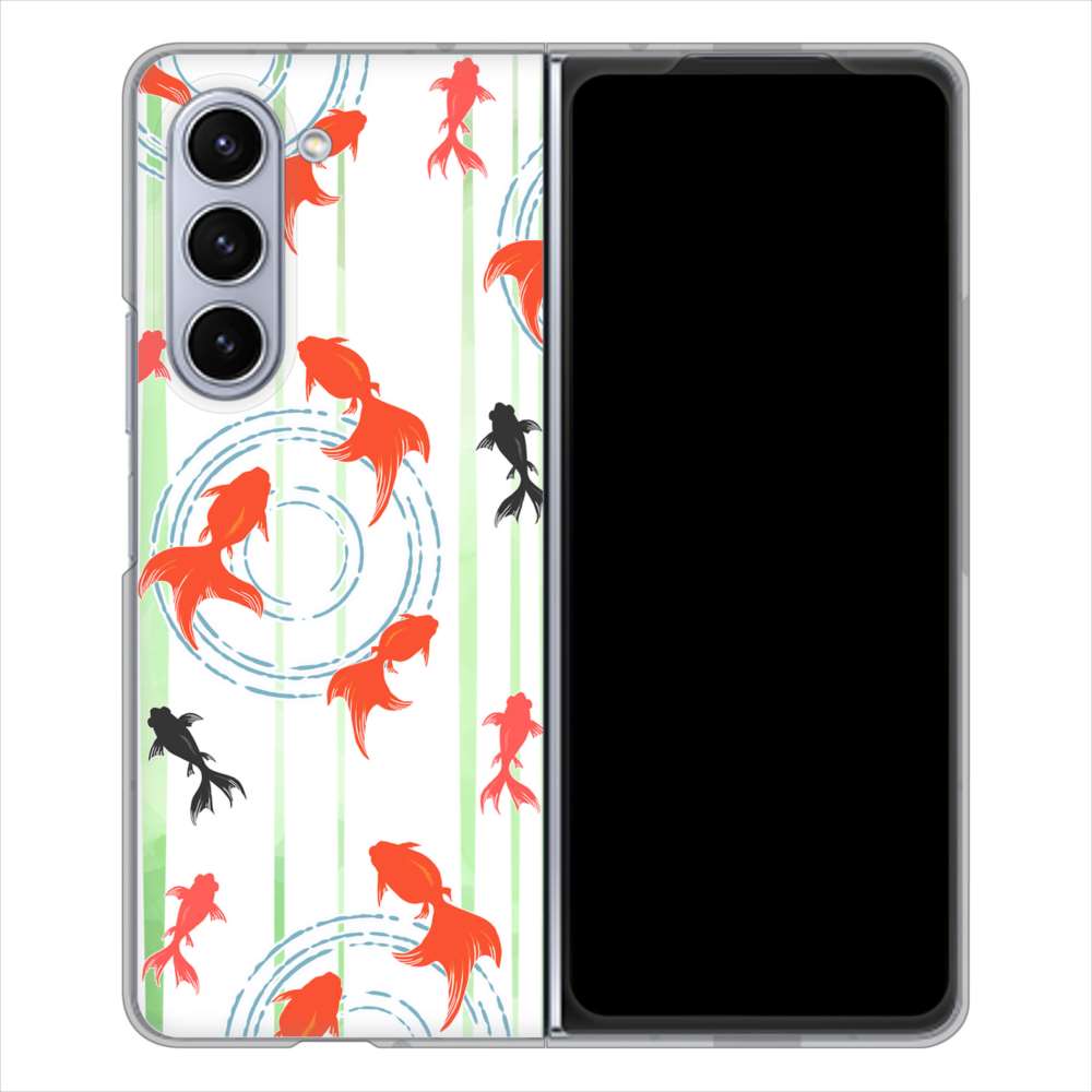 �M�����N�V�[Z Fold5 SC-55D �n�[�h�P�[�X �J�o�[ HA213 ���� ���ʃX�g���C�v �O���[�� �f�ރN���A UV���