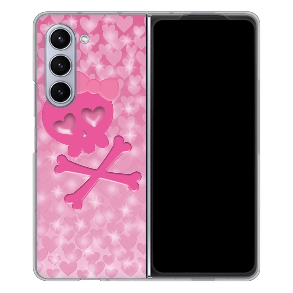 �M�����N�V�[Z Fold5 SC-55D �n�[�h�P�[�X �J�o�[ VA907 �n�[�g�̃h�N�� �f�ރN���A UV���