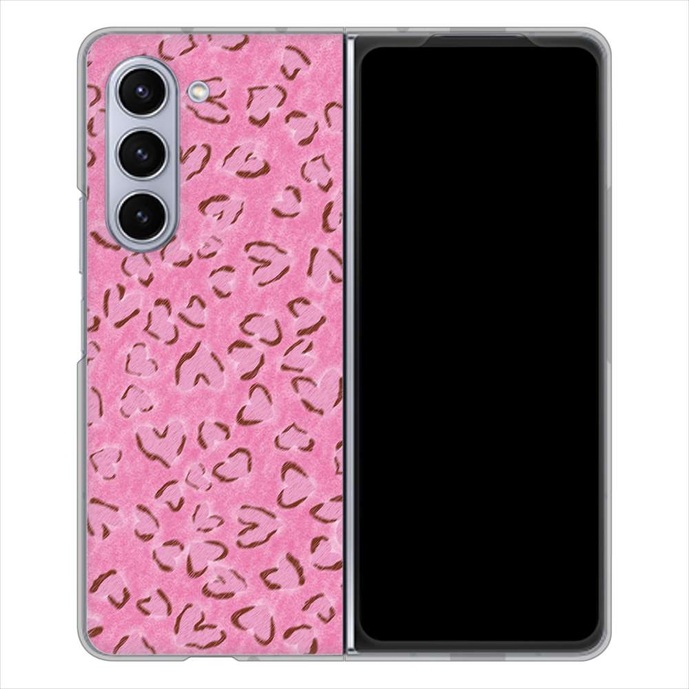 �M�����N�V�[Z Fold5 SC-55D �n�[�h�P�[�X �J�o�[ VA933 �n�[�g�̃q���E�� �s���N �f�ރN���A UV���