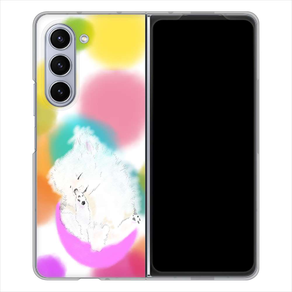 �M�����N�V�[Z Fold5 SC-55D �n�[�h�P�[�X �J�o�[ YJ225 �|�����j�A���� �C�k ���� ���� ���킢�� �f�ރN���A UV���