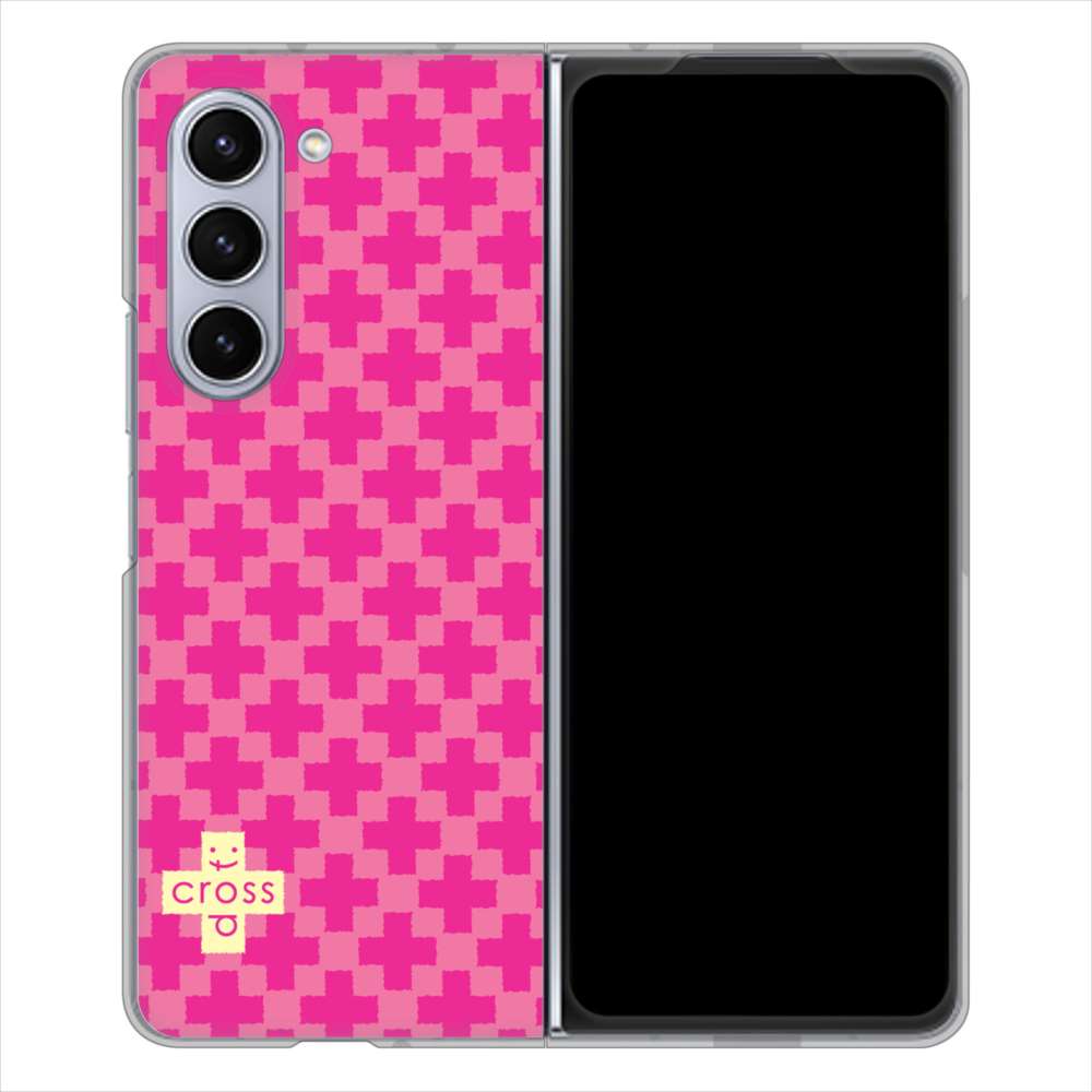 �M�����N�V�[Z Fold5 SCG22 �n�[�h�P�[�X �J�o�[ IB901 �N���X�h�b�g_�s���N �f�ރN���A UV���
