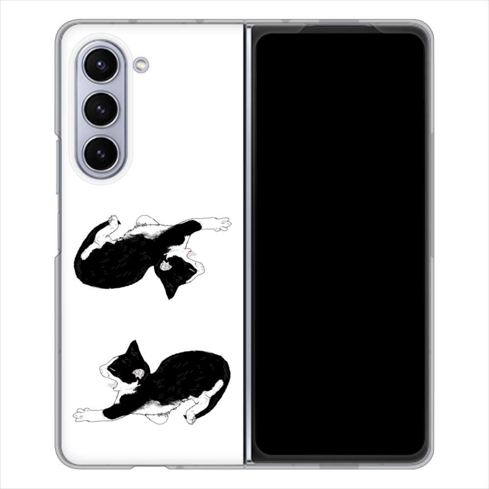 �M�����N�V�[Z Fold5 SCG22 �n�[�h�P�[�X �J�o�[ YJ160 �l�R ��`�� �C���X�g ������� �f�ރN���A UV���