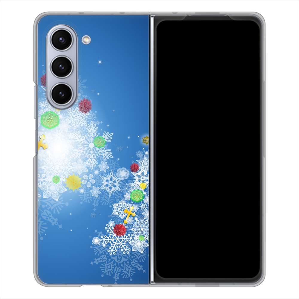 �M�����N�V�[Z Fold5 SCG22 �n�[�h�P�[�X �J�o�[ YJ347 �N���X�}�X�c���[ �f�ރN���A UV���