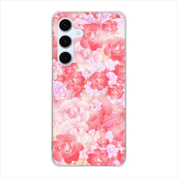 �M�����N�V�[S24 FE SCG30 �n�[�h�P�[�X �J�o�[ VA817 �͂�Ȃ�F�̉� �f�ރN���A UV���