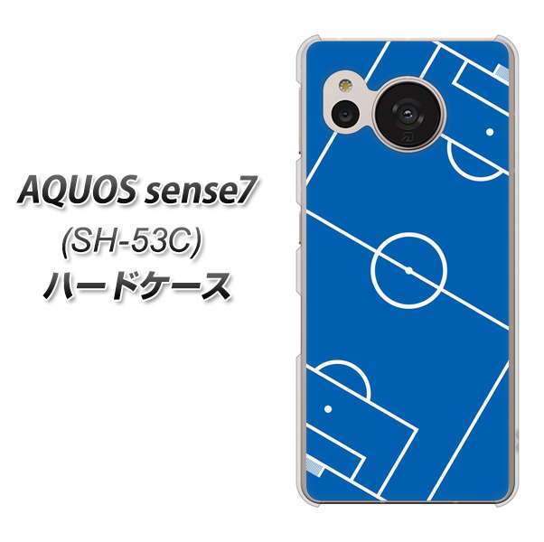 �A�N�I�X �Z���X7 SH-53C �n�[�h�P�[�X �J�o�[ IB922 SOCCER_�s�b�` �f�ރN���A UV���