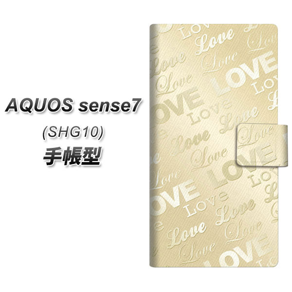 �A�N�I�X �Z���X7 SHG10 �蒠�^ �X�}�z�P�[�X SC840 �G���{�X��LOVE�����N(�k�[�f�B�[�x�[�W��) UV��� ���J��