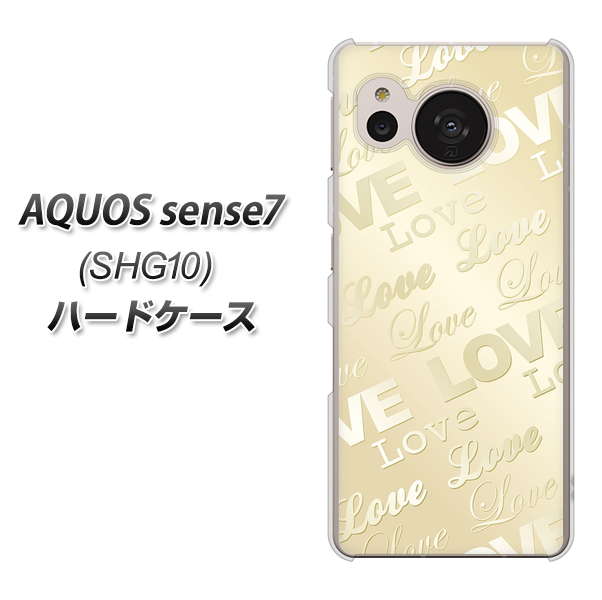 �A�N�I�X �Z���X7 SHG10 �n�[�h�P�[�X �J�o�[ SC840 �G���{�X��LOVE�����N(�k�[�f�B�[�x�[�W��) �f�ރN���A UV���