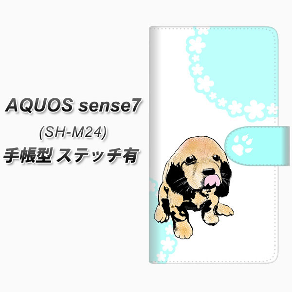 �A�N�I�X �Z���X7 SH-M24 �蒠�^ �X�}�z�P�[�X �y�X�e�b�`�^�C�v�z YF995 �o�E���E06 UV��� ���J��