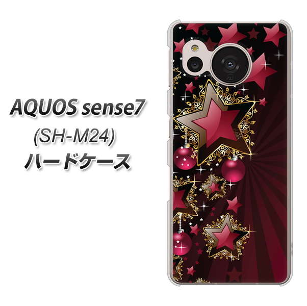 �A�N�I�X �Z���X7 SH-M24 �n�[�h�P�[�X �J�o�[ 434 ���̕� �f�ރN���A UV���