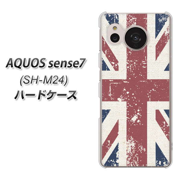 �A�N�I�X �Z���X7 SH-M24 �n�[�h�P�[�X �J�o�[ 506 ���j�I���W���b�N-�r���e�[�W �f�ރN���A UV���