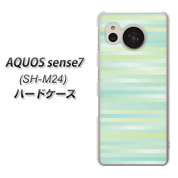 �A�N�I�X �Z���X7 SH-M24 �n�[�h�P�[�X �J�o�[ IB908 �O���f�[�V�����{�[�_�[_�O���[�� �f�ރN���A UV���