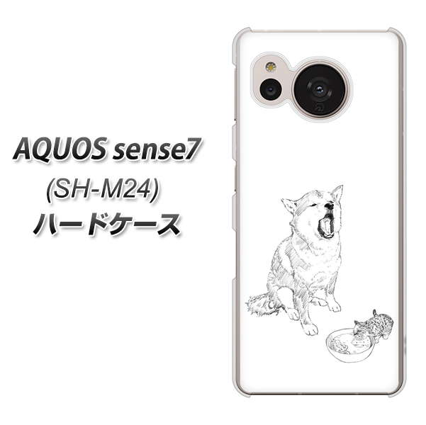 �A�N�I�X �Z���X7 SH-M24 �n�[�h�P�[�X �J�o�[ YJ259 �Č� �e�L �f�ރN���A UV���