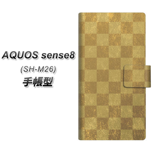 �A�N�I�X �Z���X8 SH-M26 �蒠�^ �X�}�z�P�[�X 619 �s���͗l-�� UV��� ���J��