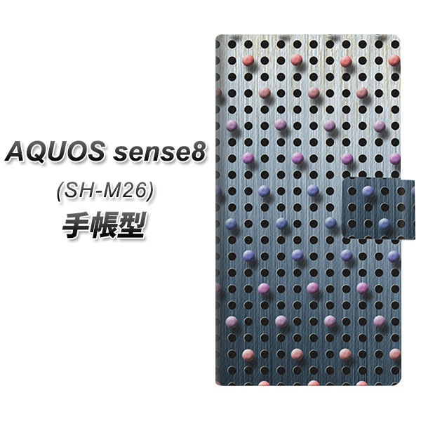 �A�N�I�X �Z���X8 SH-M26 �蒠�^ �X�}�z�P�[�X YA926 dot02 UV��� ���J��