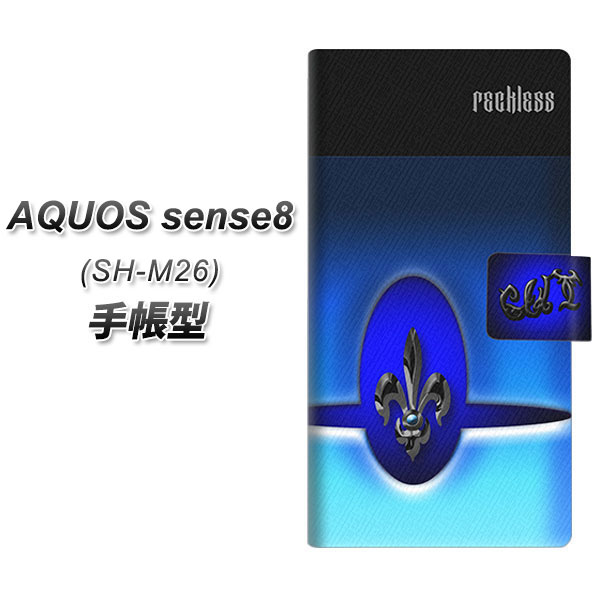 �A�N�I�X �Z���X8 SH-M26 �蒠�^ �X�}�z�P�[�X YC883 �t���A�u���b�N UV��� ���J��