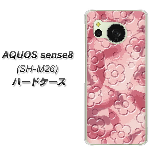 �A�N�I�X �Z���X8 SH-M26 �n�[�h�P�[�X �J�o�[ SC846 �t�����[���F���j�ԃs���N �f�ރN���A UV���