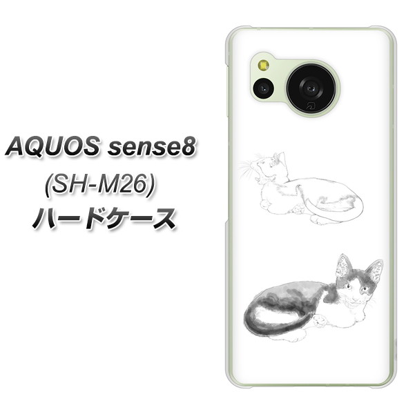 �A�N�I�X �Z���X8 SH-M26 �n�[�h�P�[�X �J�o�[ YJ155 �l�R ��`�� �C���X�g ������� �f�ރN���A UV���