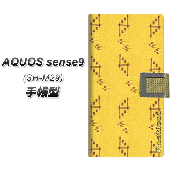 �A�N�I�X sense9 SH-M29 �蒠�^ �X�}�z�P�[�X YC844 �R01 UV��� ���J��