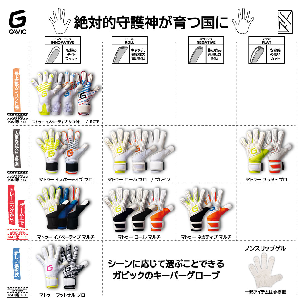 GAViC（ガビック） マトゥー イノベーティブプロ ホワイト×フラッシュ