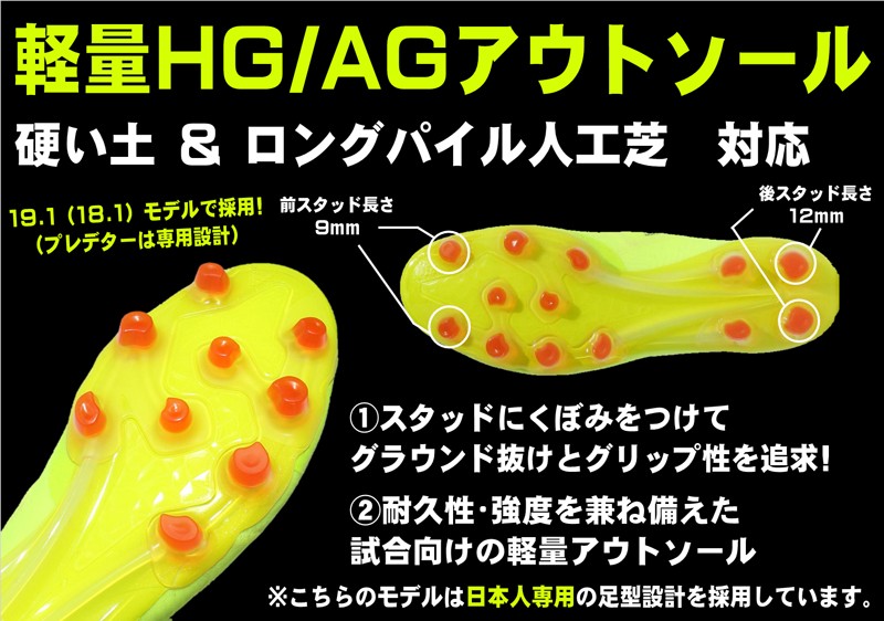 adidas（アディダス） サッカースパイク プレデター 19.1-ジャパン HG