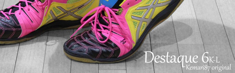 ASICS（アシックス） Kemari87別注 デスタッキ 6 K-L ブラック