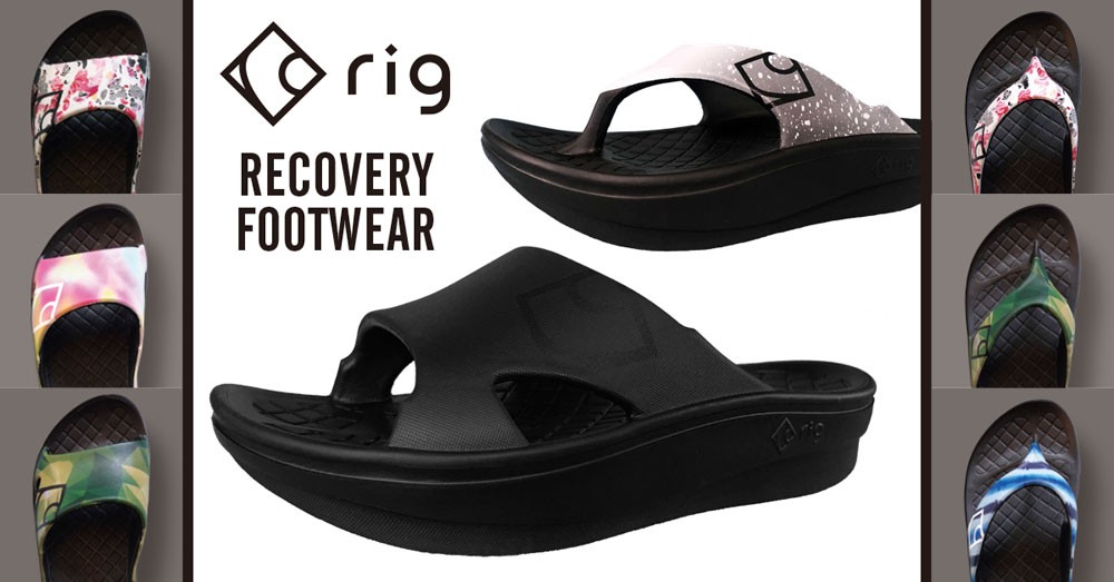 リカバリーサンダル SLIDE 2.0 グレー 【rig|リグ】サッカーフットサル