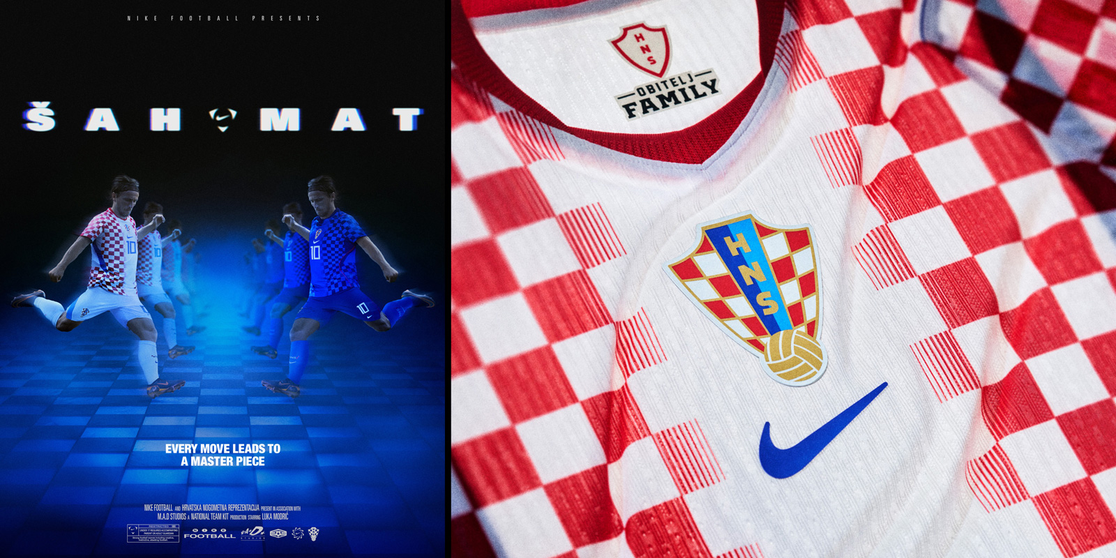 NIKE（ナイキ） クロアチア代表 2026 ホーム 半袖レプリカユニフォーム