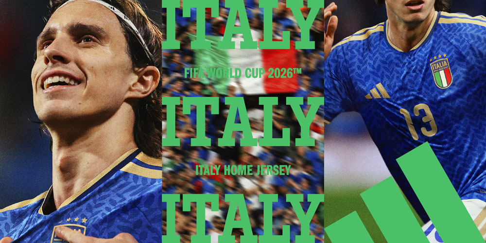 adidas（アディダス） イタリア代表 2026 ホーム 半袖レプリカ