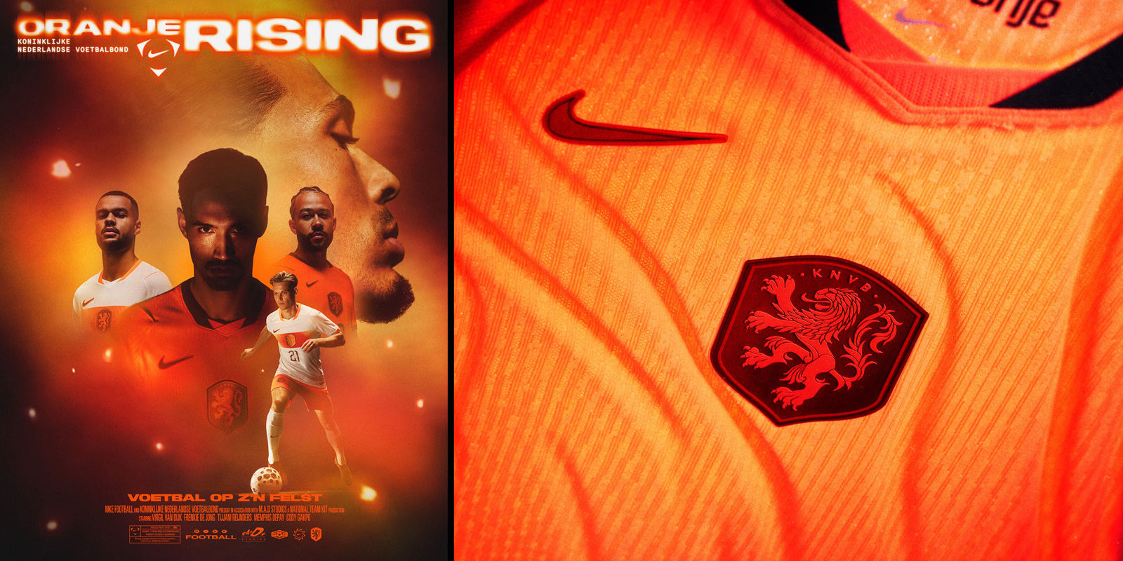 NIKE（ナイキ） オランダ代表 2026 ホーム 半袖レプリカユニフォーム 8