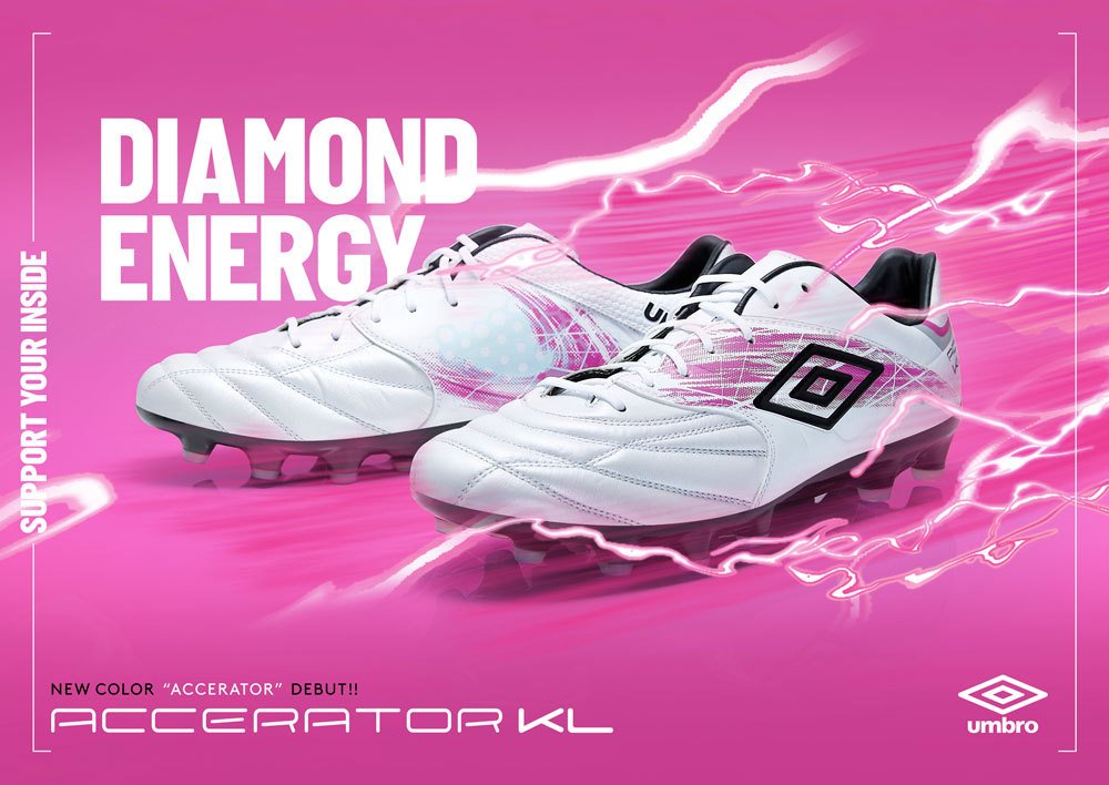 ☆未使用品☆【アンブロ UMBRO　サッカースパイク アクセレイター KTS】 umbro アンブロ アクセレイター KTS ジュニア(ブルー×ネイビー