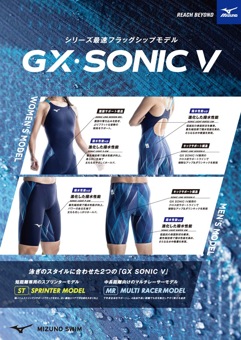 MIZUNO（ミズノ） 爆買!! メンズ GX・SONIC 5 MR ハーフスパッツ