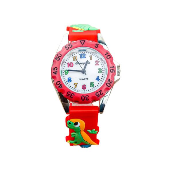 子供用 恐竜 アナログ 腕時計 キッズ用 ウォッチ  スポーツ ブラック 新品 ダイナソー 動物 こども 子ども 知育 時計 自転車 通学 シリコン 小学生 中学生 | ブランド登録なし | 03