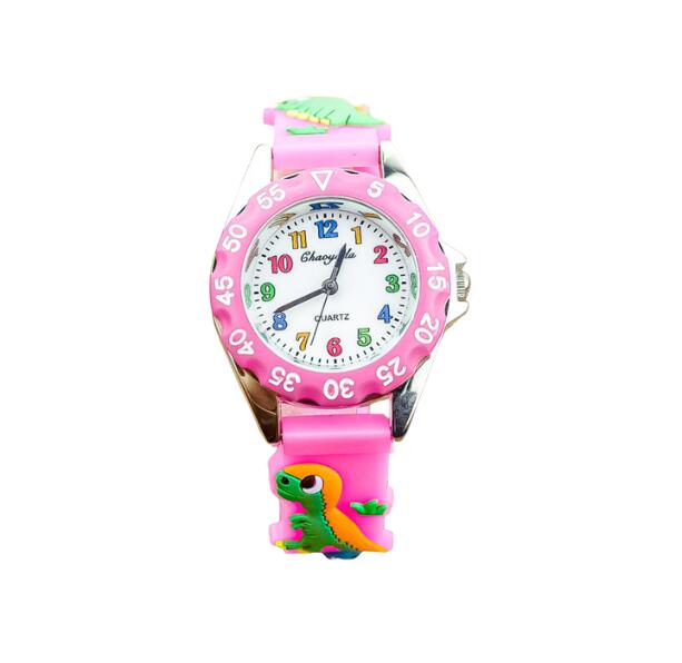 子供用 恐竜 アナログ 腕時計 キッズ用 ウォッチ  スポーツ ブラック 新品 ダイナソー 動物 こども 子ども 知育 時計 自転車 通学 シリコン 小学生 中学生 | ブランド登録なし | 04