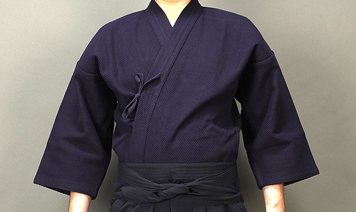 剣道 正藍染一重剣道着＋正藍染7000番綿剣道袴 セット 10文字無料