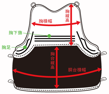 剣道　胴　Lサイズ Lサイズ 単品 胴 剣道具 剣道防具 ベタ胸 黒石目塗胴 二本足