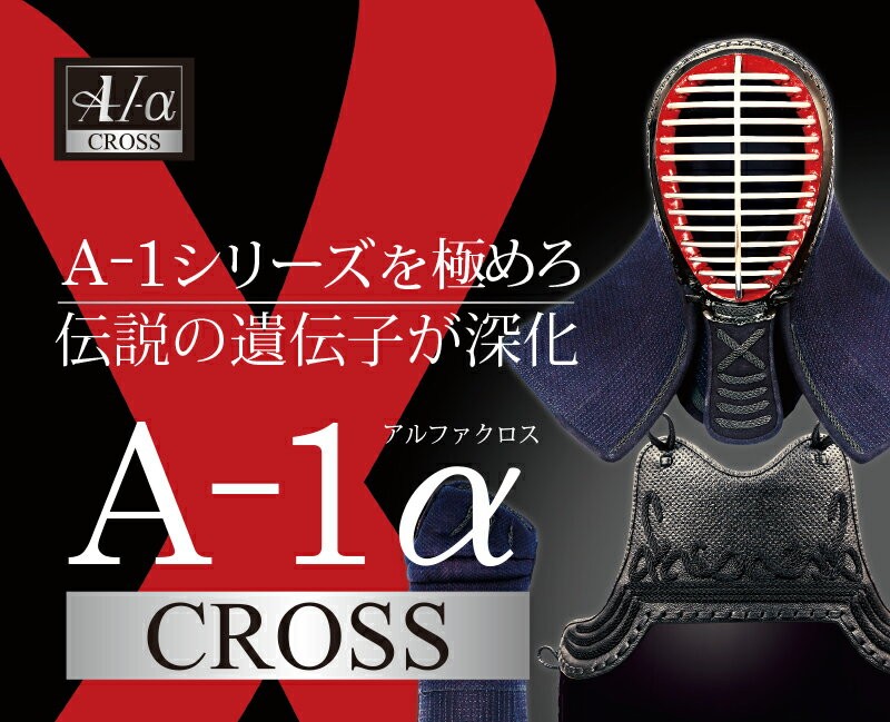 A-1αCROSS6mmクロスステッチ剣道防具セット 