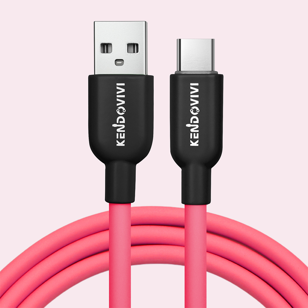 iPhone 充電ケーブル シリコン 太め 柔らか 絡まない タイプC 純正品質