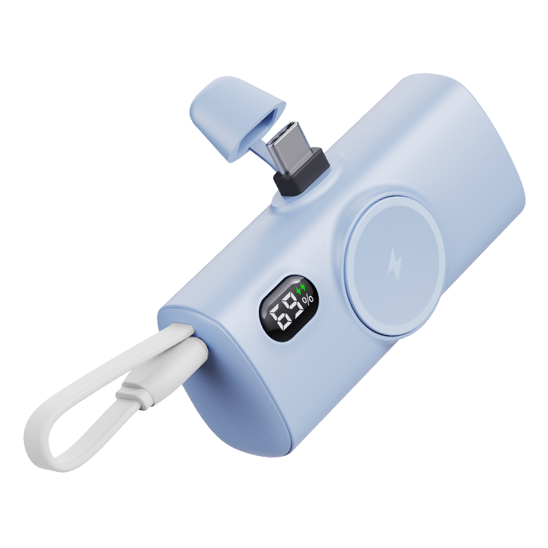 モバイルバッテリー 6000mAh PD 22.5W スマホ充電器 watch 充電器 Type