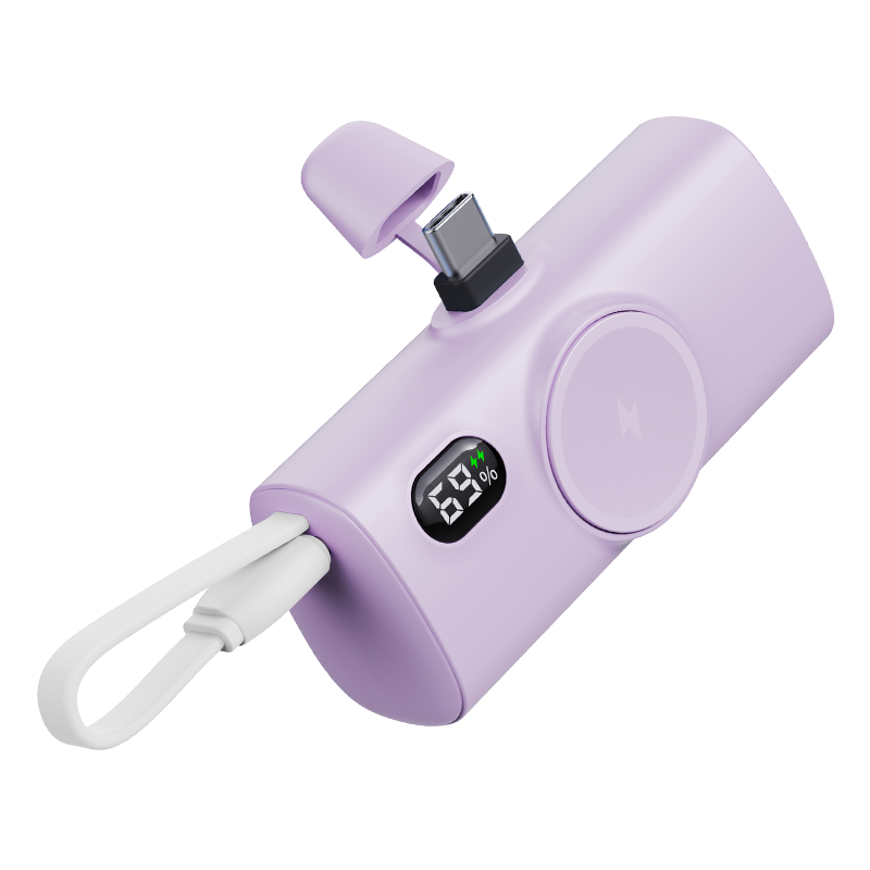 モバイルバッテリー 6000mAh PD 22.5W スマホ充電器 watch 充電器 Type