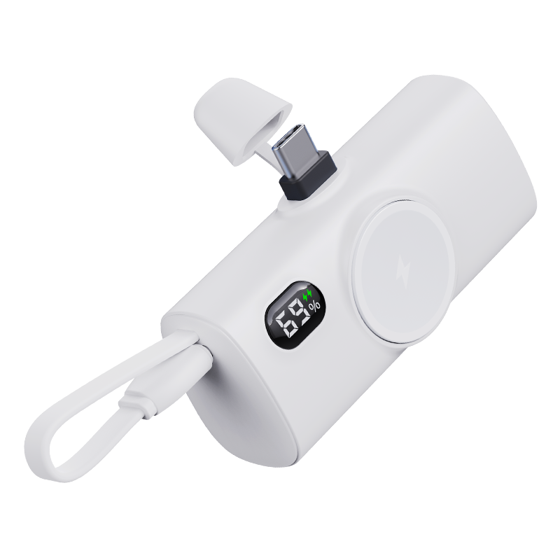 6000mAh モバイルバッテリー &スマートウォッチ モバイルバッテリー 6000mAh PD 22.5W スマホ充電器 watch 充電器 Type