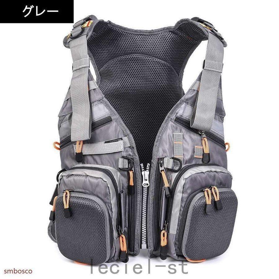 多機能フィッシングベストフローティングベストメンズおしゃれお釣りベスト3wayライフジャケットリュックポケット多い浮力材付き作業服 Vmvaw7bjgz Icountryschool Cl