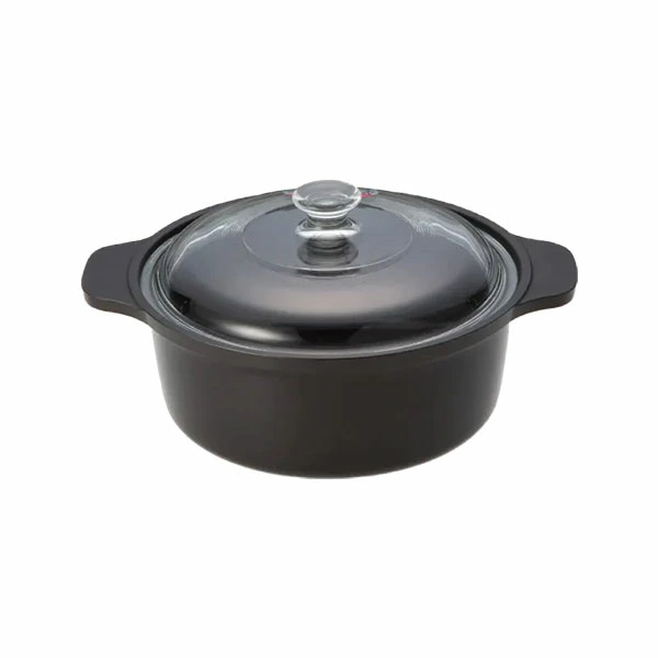 MFG 遠赤外線 炊飯鍋 22cm 4.5L 蒸気摘み蓋付 スーパー