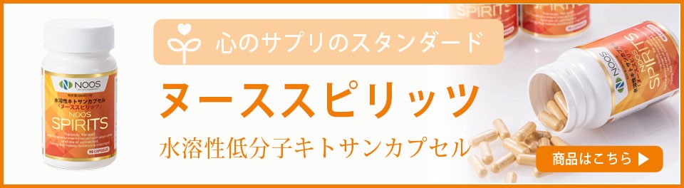 正規販売店 水溶性キトサンカプセル ヌース スピリッツ 90粒 5本