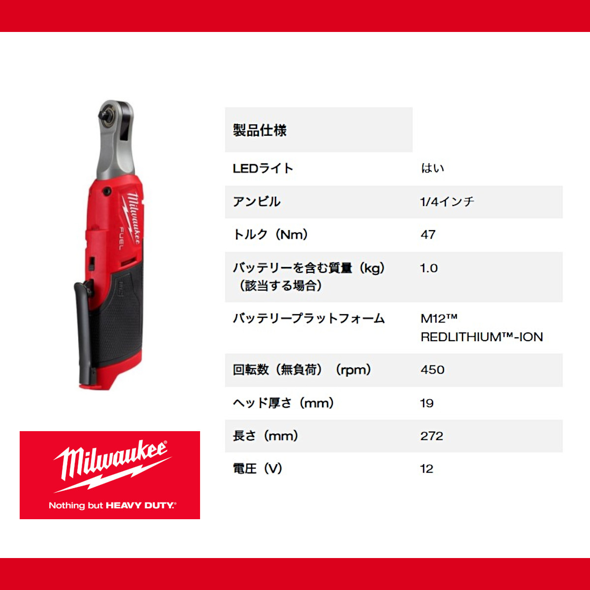 ミルウォーキー M12 & 18 FUEL 自動車整備キット M18 FPP3M-532 JP