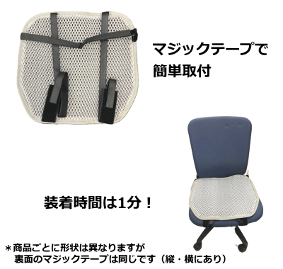 メッシュシートカバー ODMSC-S 小 W460×D420 オペレーターシート用