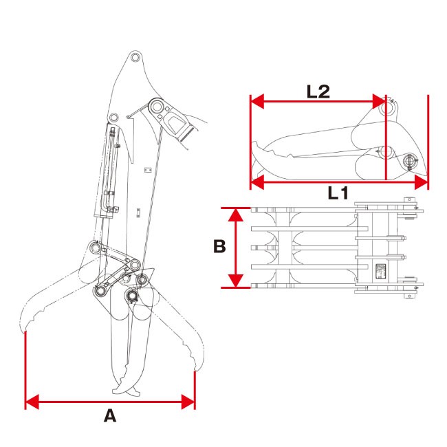 フォーククラブ HT-20 / HT20 2点機械式 2トン〜2.5トン 2t〜2.5
