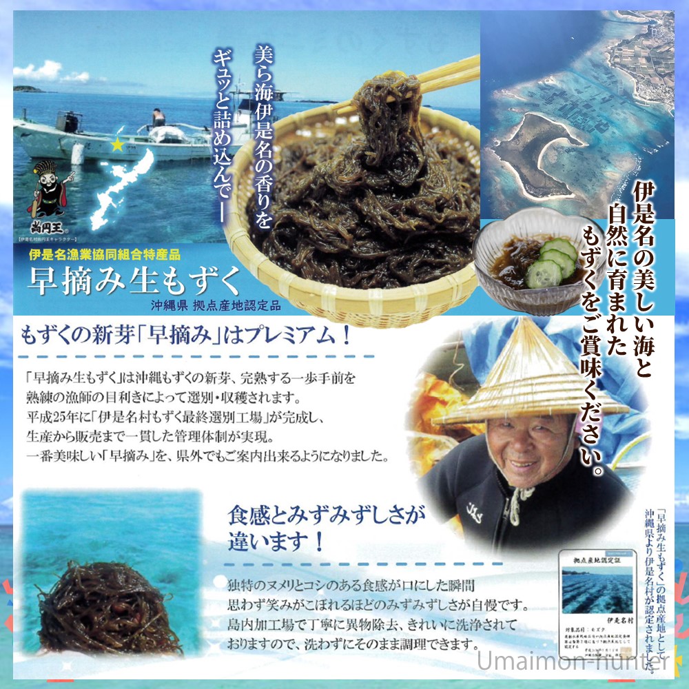 沖縄 生もずく（魚介類、海産物） | 食品 のおすすめ人気商品一覧 通販