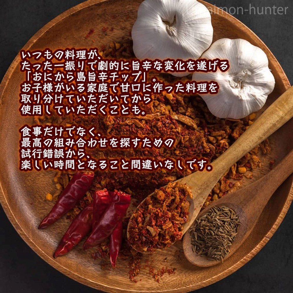沖縄 島辛旨 おにから80g×10袋 スパイスチップ_2