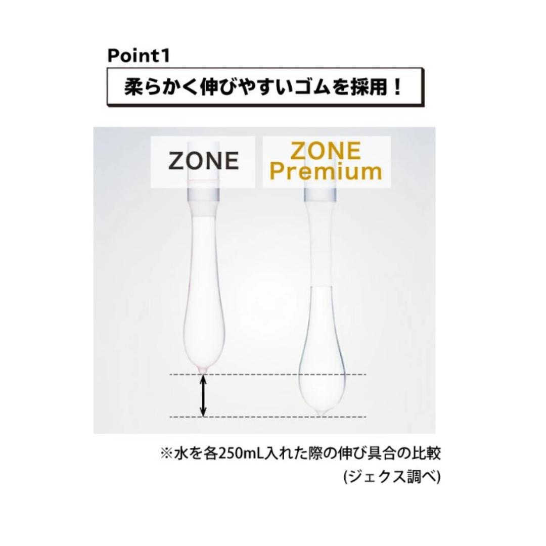 コンドーム ZONE プレミアム 5個入り 2箱セット JEX ジェクス 避妊具 避妊用品 ステルスゼリー 男性向け 日本製 まとめ買い｜kenko-fan-nikko｜02