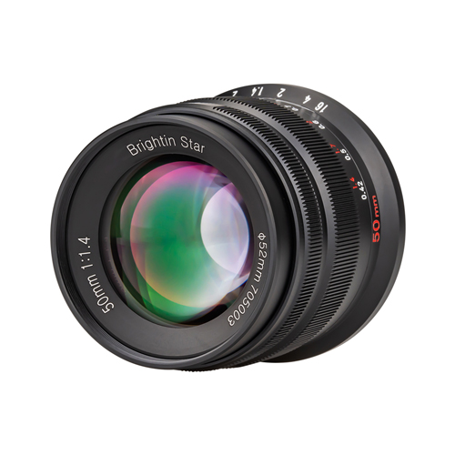 即配 (KT) Brightin Star 50mm F1.4 マイクロフォーサーズマウント